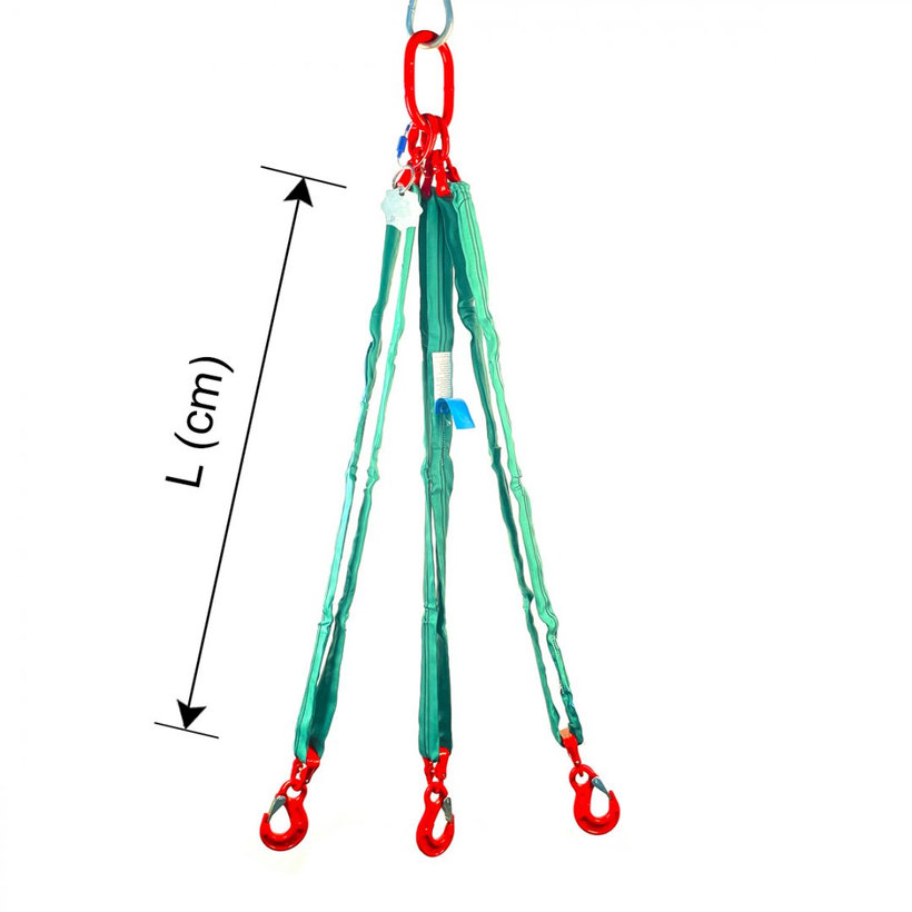 Textilní závěs OKO-3 HÁK 4200/3000 kg, 3 m