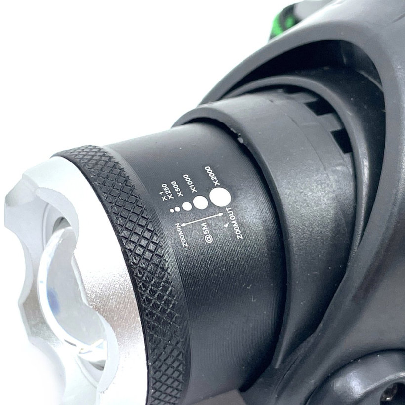 Akumulátorová čelová LED lampa 5W