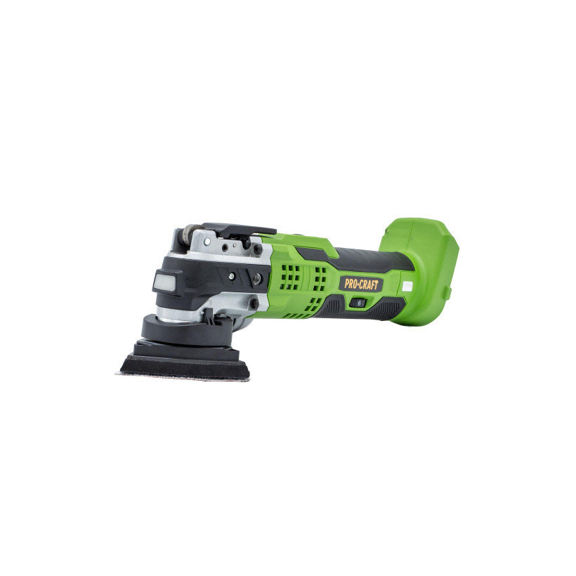 Aku multifunkční oscilační bruska PMT20 - bez baterie a nabíječky