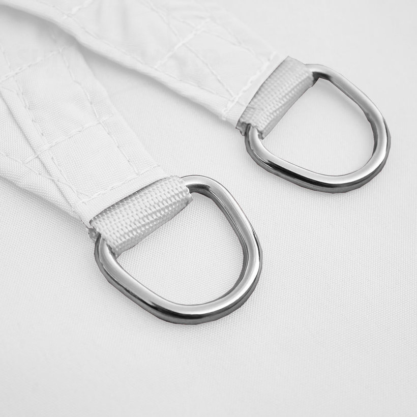 Stínící plachta nepromokavá bílá 3x3x3 m