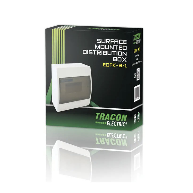 Rozvodná skříň nadomítková plastová 215x210x100mm