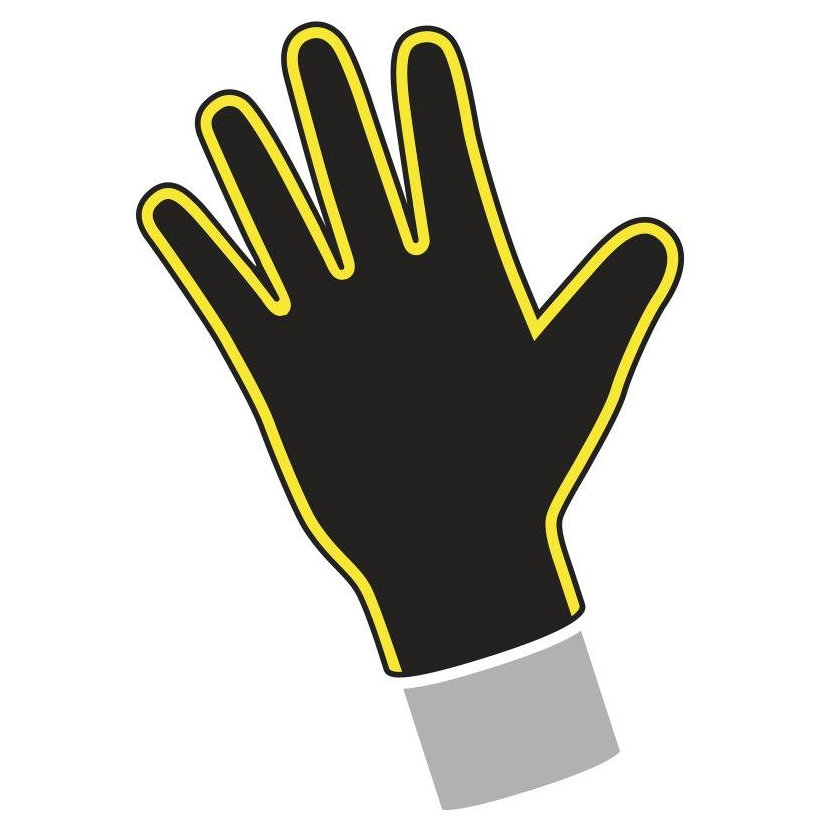 Pracovní rukavice APOLLON VV733 žluté 07