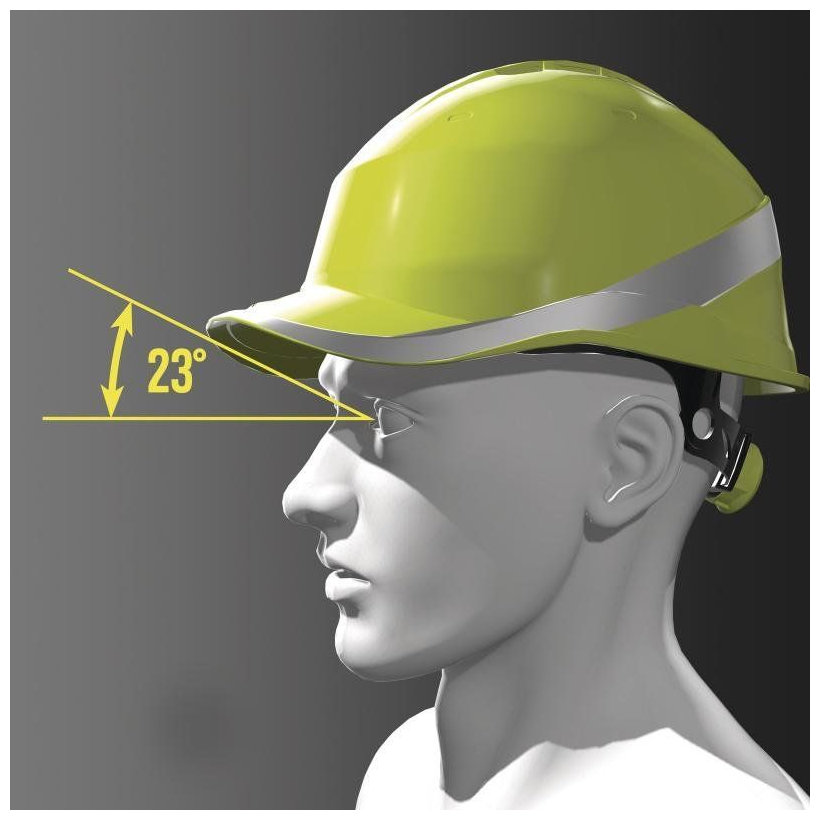 Bezpečnostní přilba DIAMONDVI žlutá