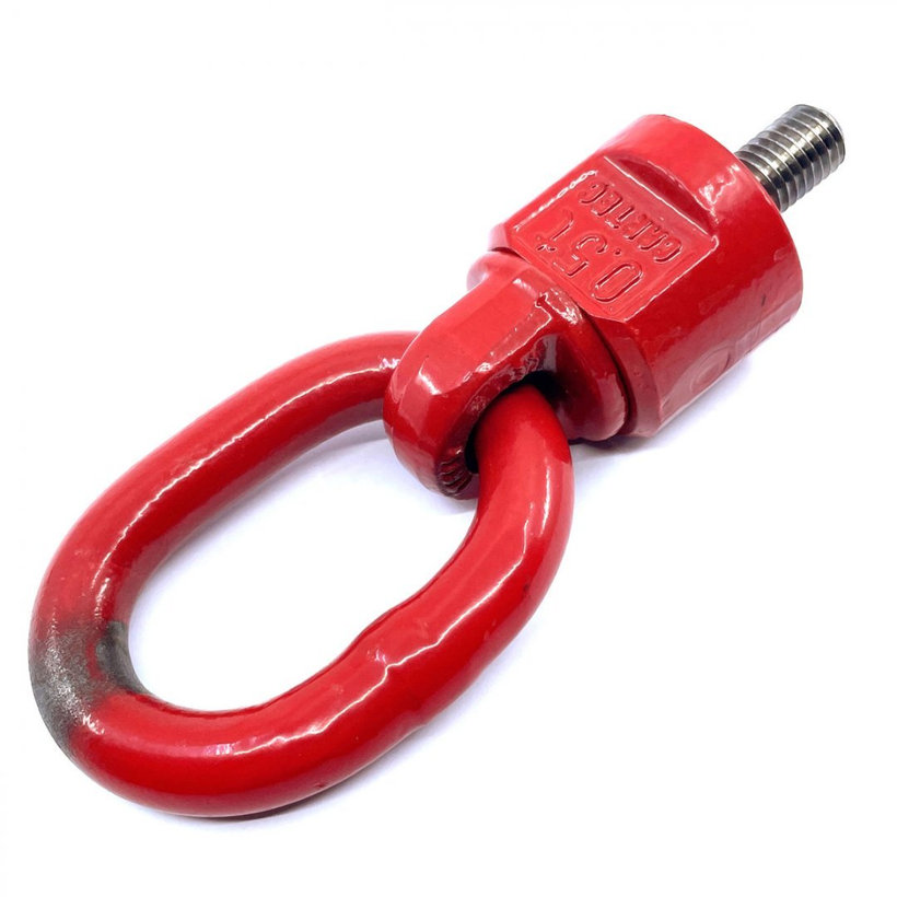 Otočné závěsné oko tř 80 červené M30x35