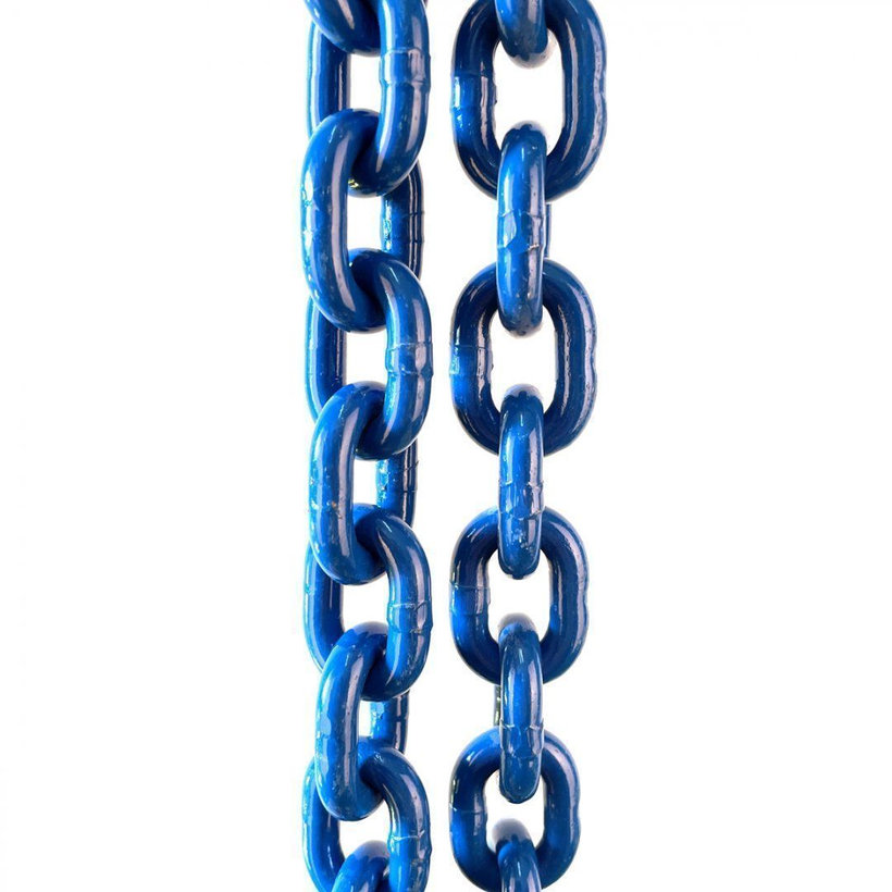 Řetězový závěs oko-2 háky tř 100 se zkracovačem (4 m, 2000/1400 kg, 6 mm)