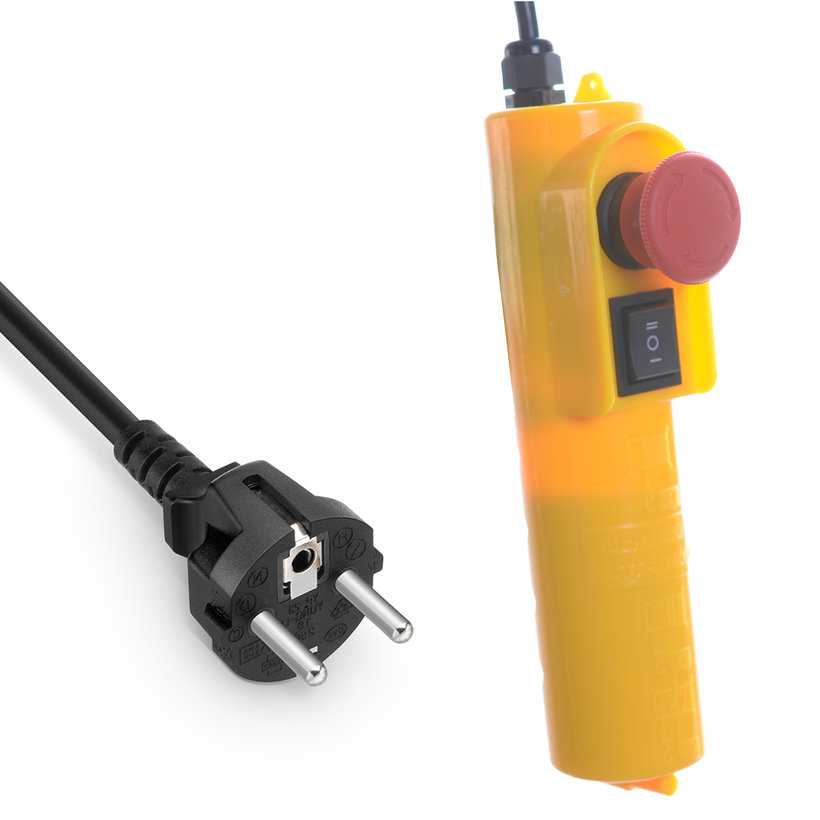 Mini elektrický kladkostroj 500kg 6mmx12m