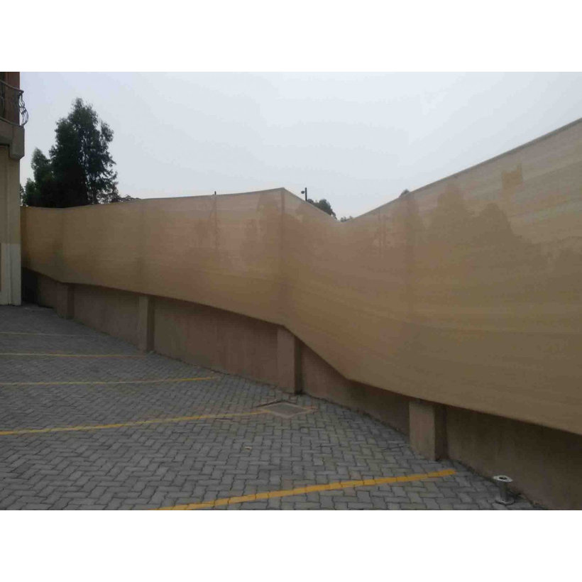 Stínící síť hnědá 95% - dĺžka 25m - výška 1m