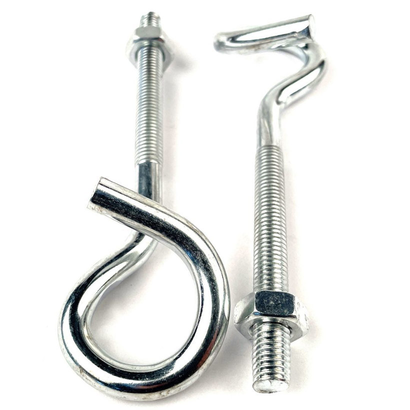 Hák houpačkový se závitem zn M8x120mm