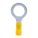 Izolované Cu kabelová oka lisovací žluté 6mm²