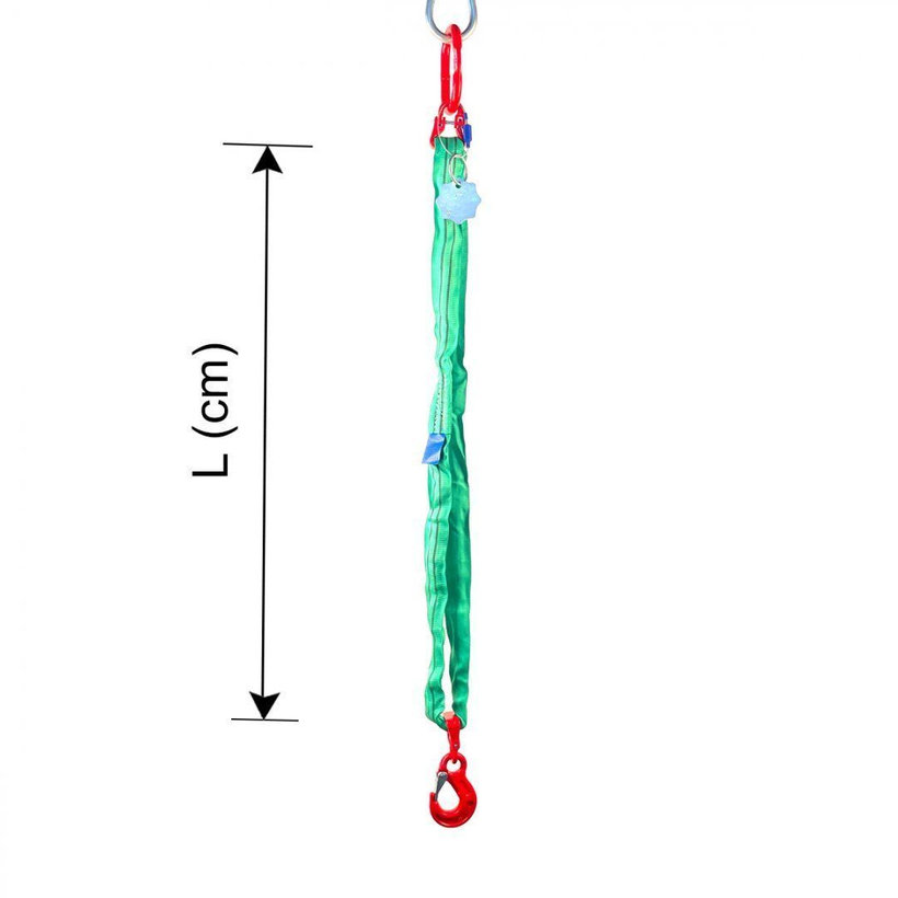 Textilní závěs OKO-HÁK 2000 kg, 2,5 m