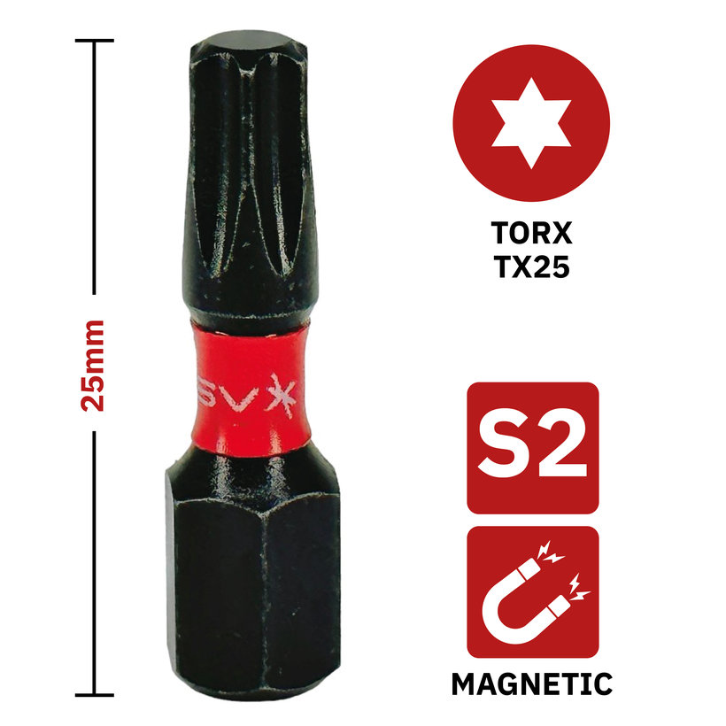 Bit magnetický TX27x25mm