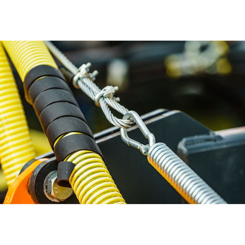 Karabina hasičská pozinkovaná DIN 5299C 4mm