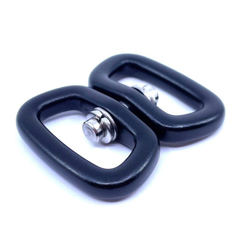 Otočná spojka černá 51x25mm