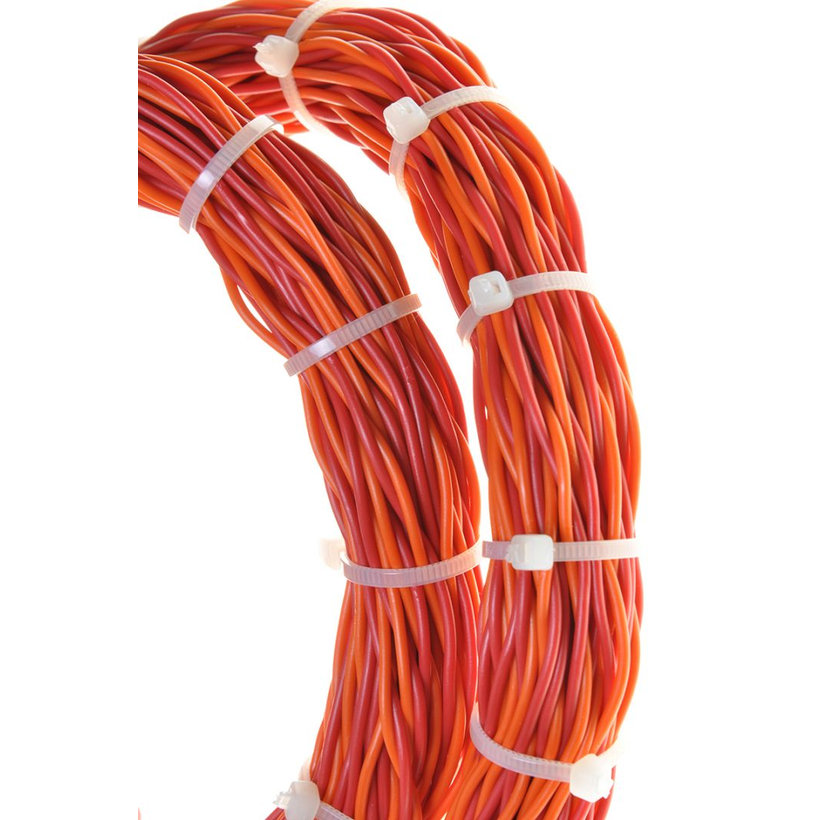 Stahovací páska bílá 20ks 8,8x800mm