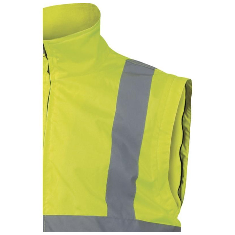 Reflexní zimní bunda RENO HV žlutá S