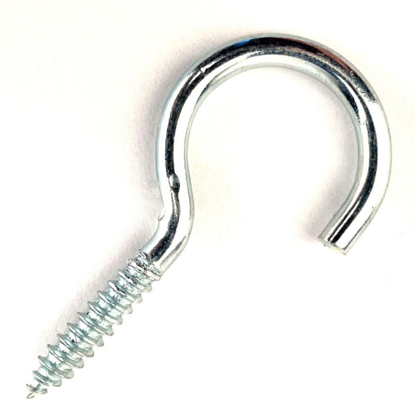 Hák s vrutem Zn - blistr 52