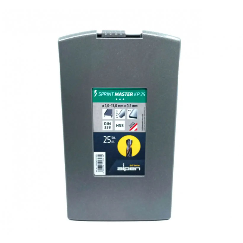 Sada vrtáků do kovu Sprint Master - 25dílná