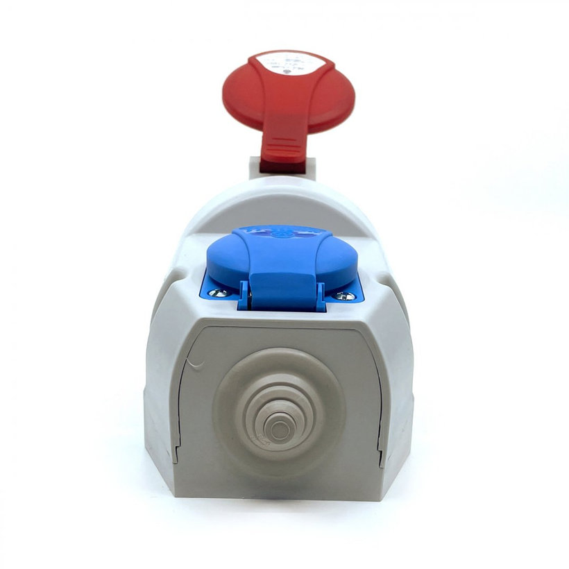 Zásuvka nástěnná IZVZ 1653 16A 5p + 230V