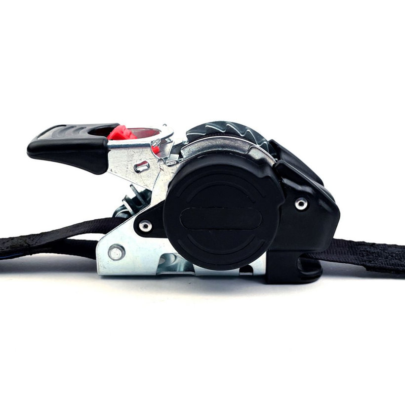 Samonavíjecí upínací pás / kurtna / s navíječem a háky 3M