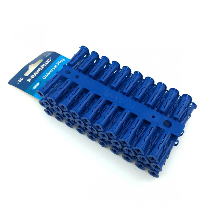 Hmoždinka rozpěrná univerzální - modrá 8x32mm