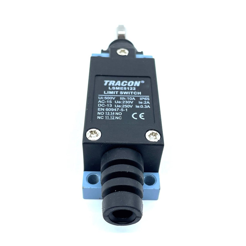 Koncový spínač s příčným rotačním čepem