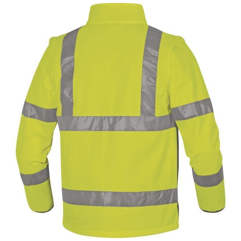 Reflexní softshellová bunda MOONLIGHT2 žlutá 3XL