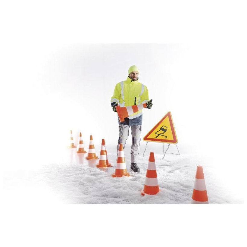 Reflexní bunda OPTIMUM2 žlutá XXL