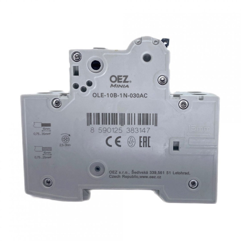 Proudový OLE 10B/1N/003 chránič