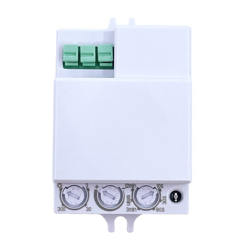 Snímač pohybu mikrovlný - bílý 360°