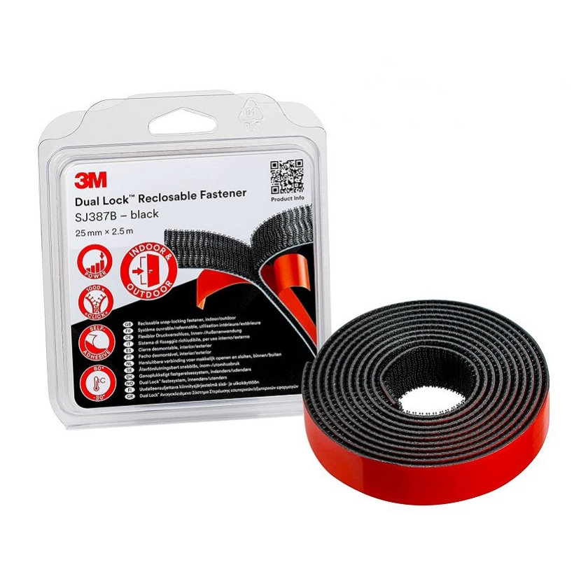 Páska na suchý zip Dual Lock 25mm-2,5m