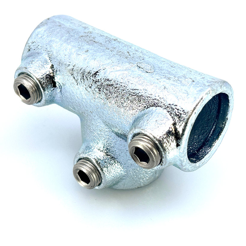 Spojovací článek ve tvaru T 27 mm - pozinkovaný