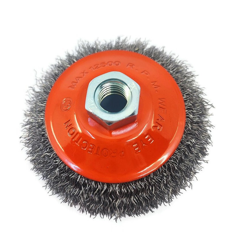 Kartáč miskový vlnitý M14-100x0,3mm