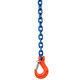 Řetězový závěs oko-hák tř 100 se zkracovačem  (0,5 m, 2500 kg, 8 mm)