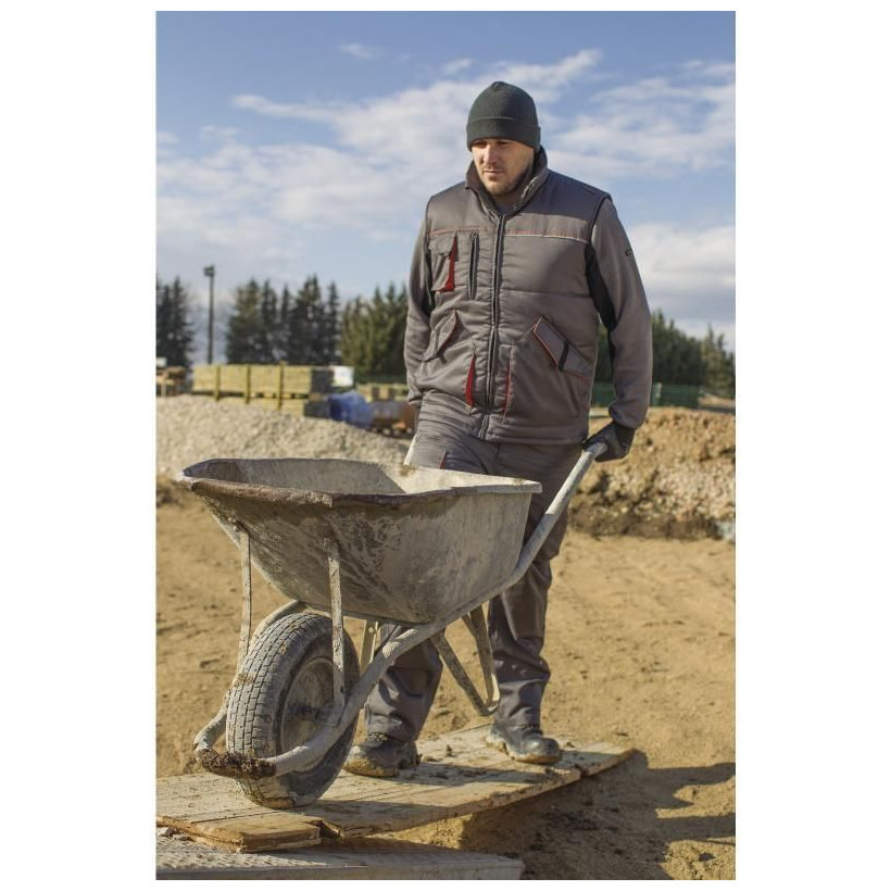 Pracovní vesta STOCKTON2 šedá L