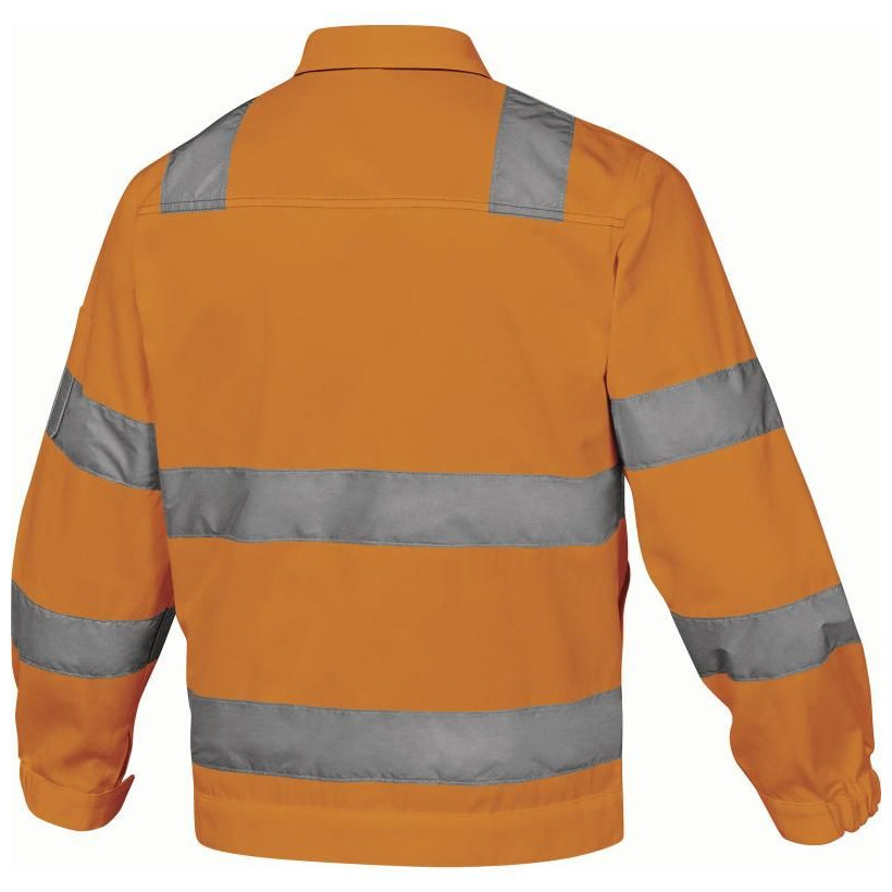 Reflexní pracovní bunda MACH2 HV oranžová S