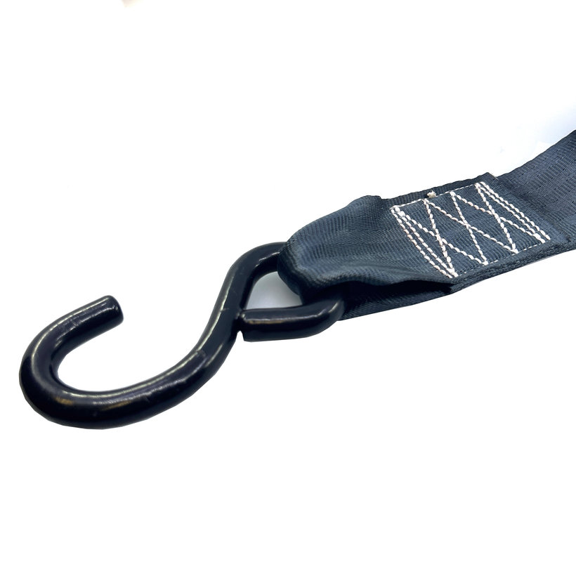 Samonavíjecí upínací pás / kurtna / s navíječem a háky 3M