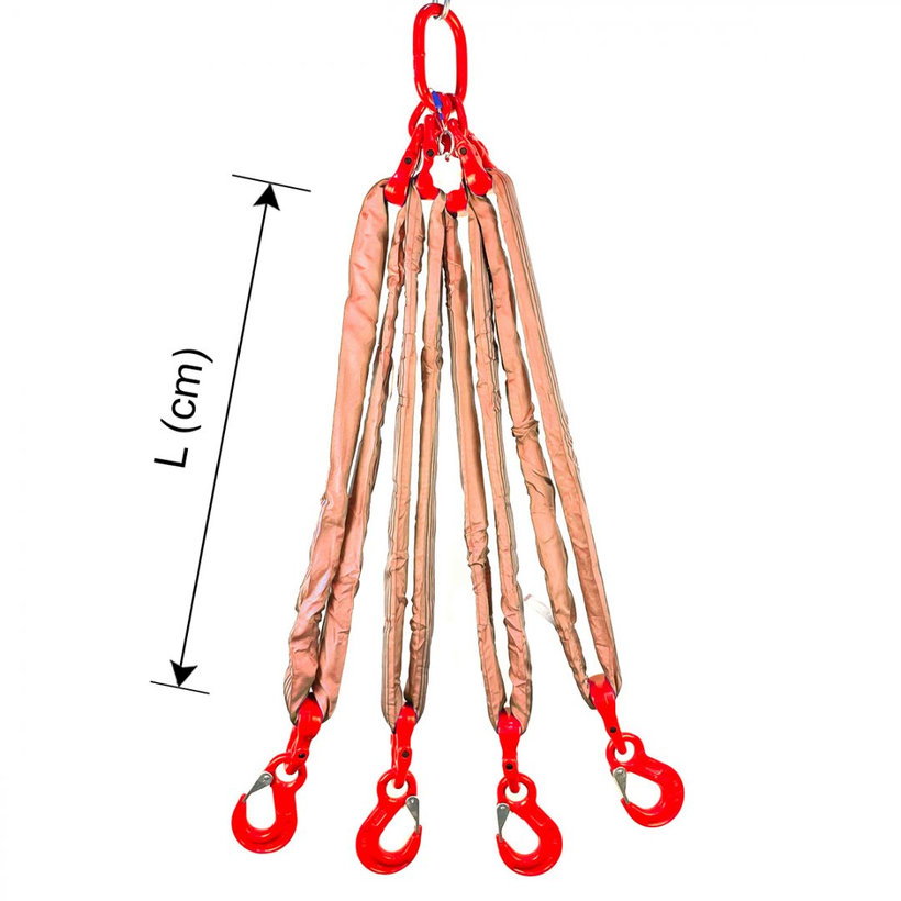 Textilní závěs OKO-4 HÁK 12 600/9000 kg, 1,5 m