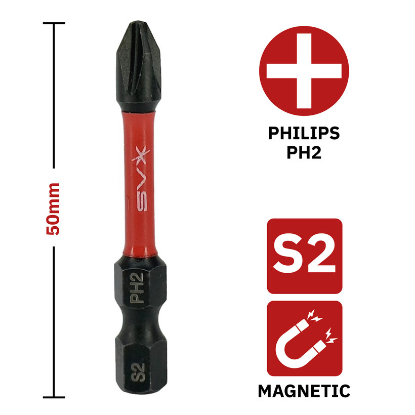 Bit magnetický PH2x50mm