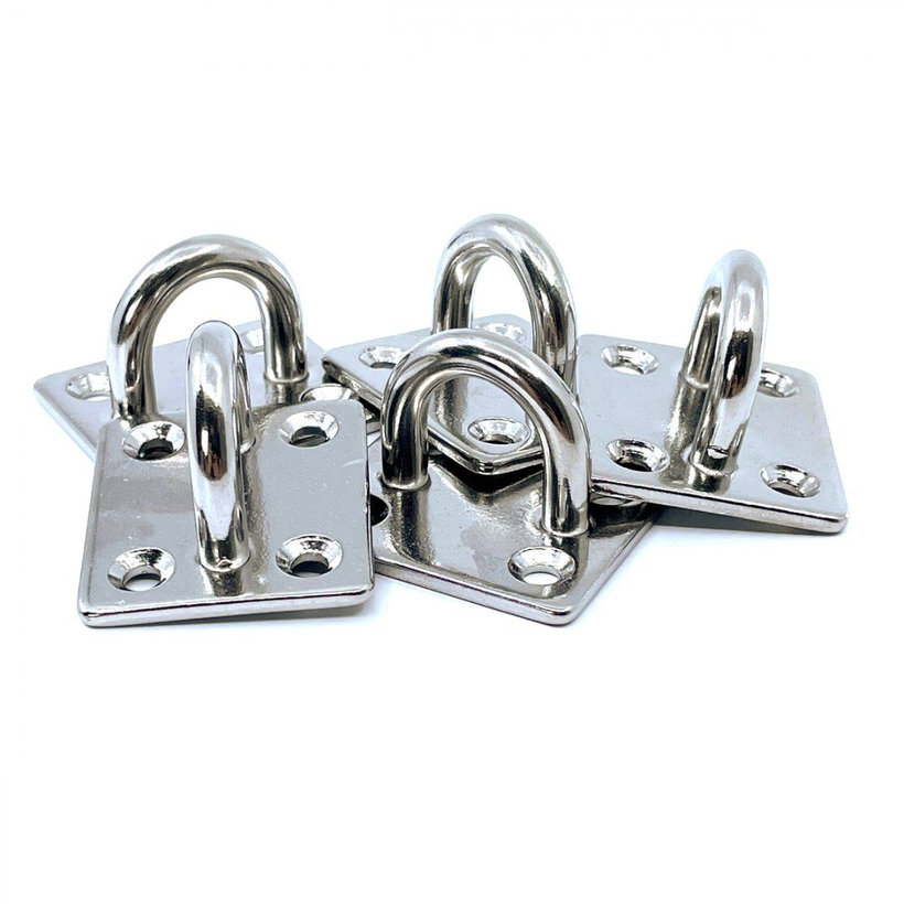 Nerezová deska s okem 35x40mm