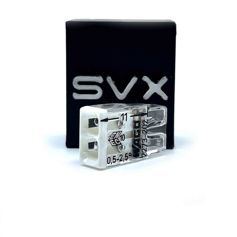 Spojovací svorka bezšroubová - 2 vodičů