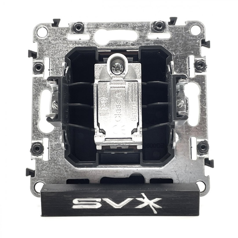 Valena LIFE zásuvka TV bílá koncová