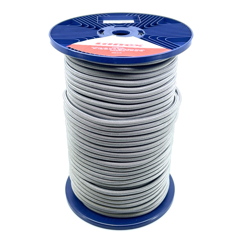 Gumolano s pryžovým jádrem stříbrné PP 8mm