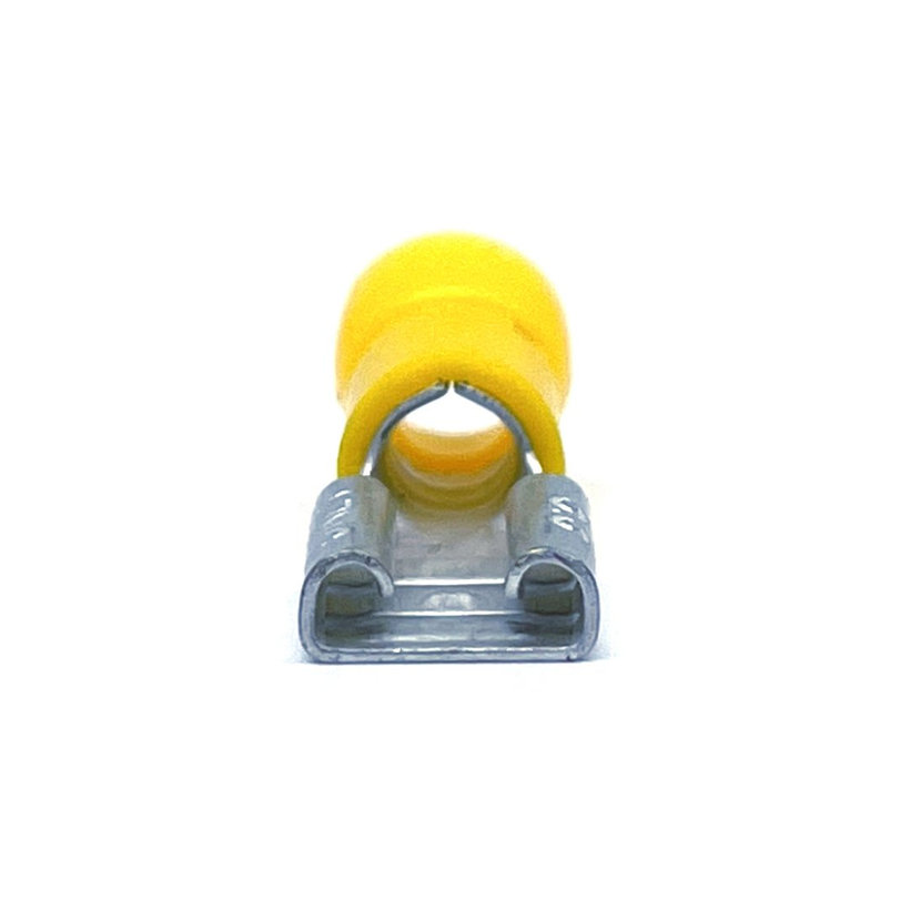 Izolované Cu lisovacie dutinky ploché žluté 6mm²