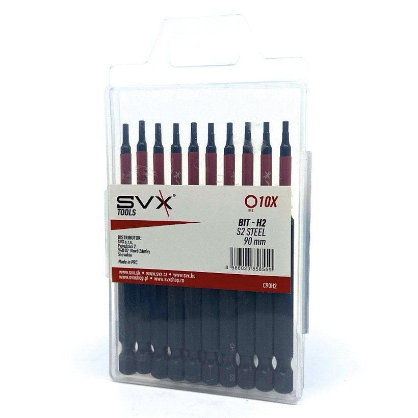 Bit magnetický H2x90mm - 10ks
