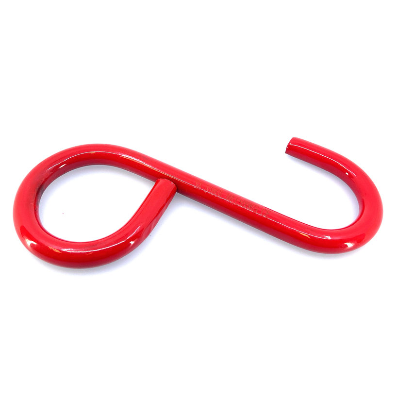 S-hák uzavřený, prodloužený, třída 80. nosnost - 100kg