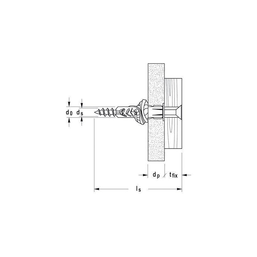 Univerzální hmoždinka UX 12x70mm