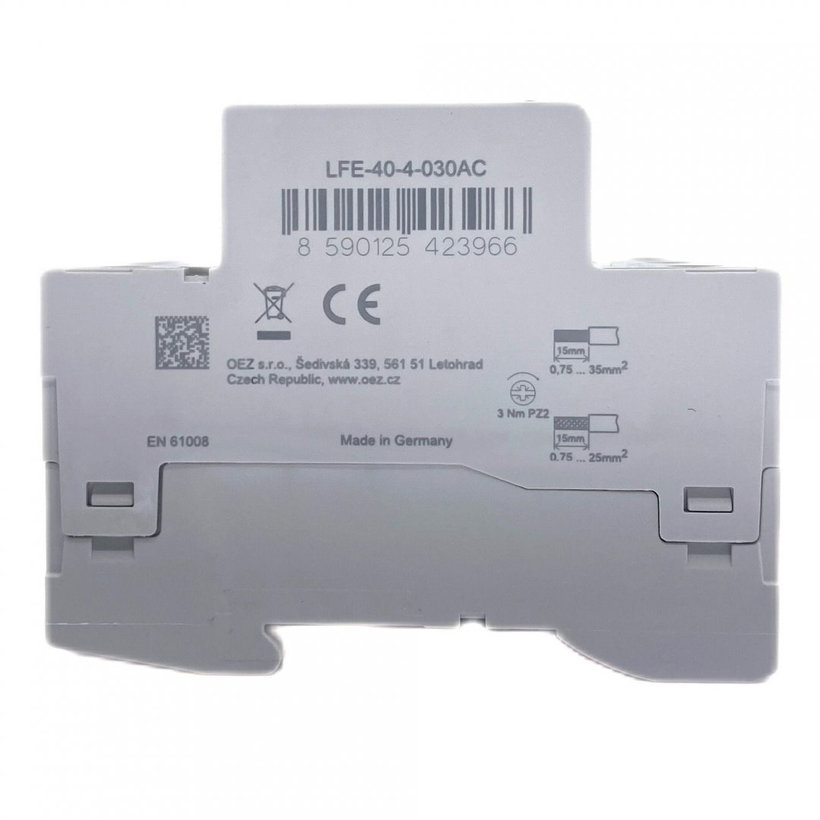 Proudový LFE 40A/4/003 chránič