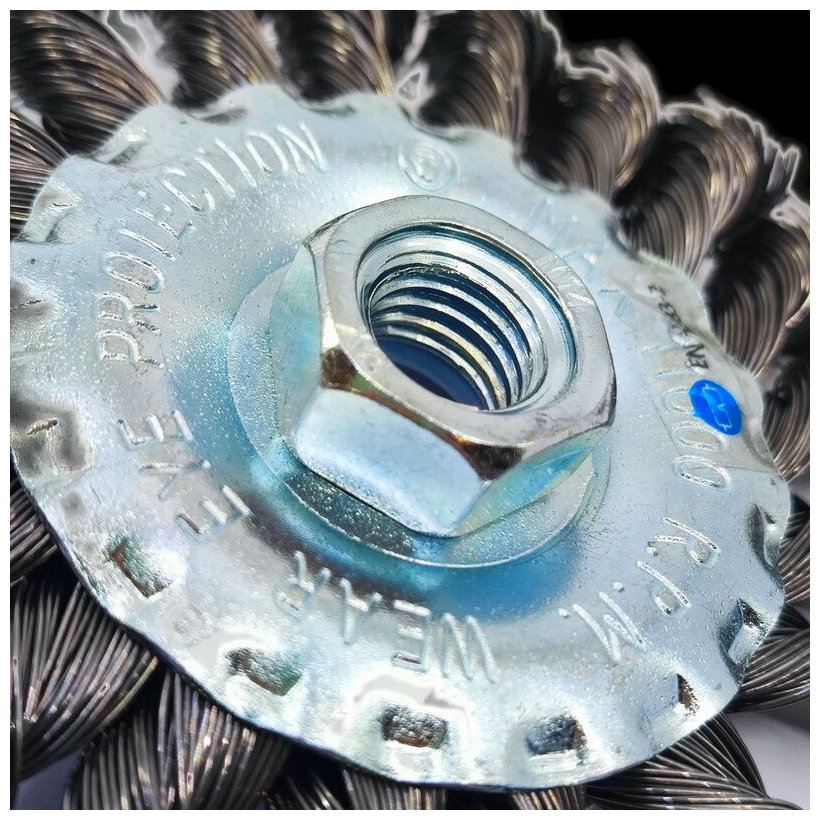 Kartáč okružní copánkový M14-100mm