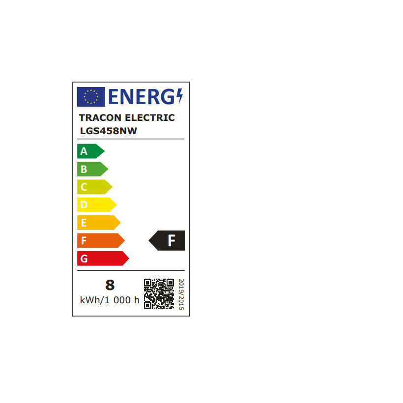 LED žárovka koule E27 8W - neutrální - s chipem