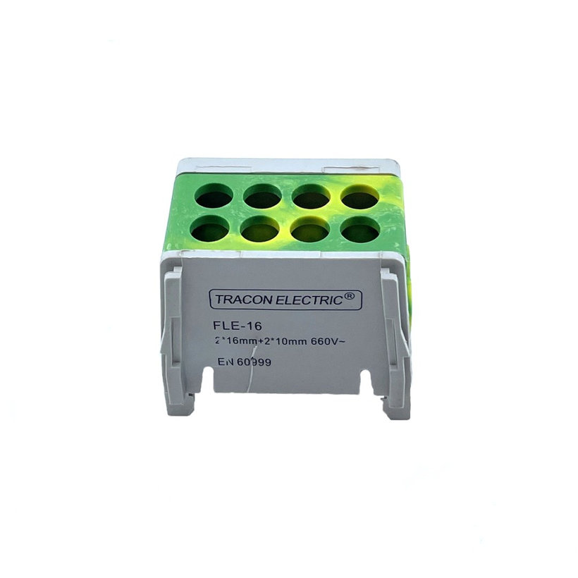 Rozvodná odbočná svorka zeleno-žlutá